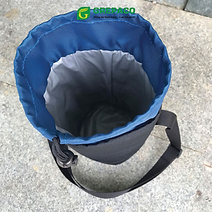 Túi Đựng Ly Giữ Nhiệt Grepaco Dạng Quai Xách Và Dây Rút Đựng Bình Nước Thể Tích 500ml, 750ml, 800ml, 900ml, 1500ml – Vải Bố Canvas Dù Chống Thấm Nước Phong Cách Thời Trang Bảo Vệ Môi Trường Phong Cách Nhật Bản