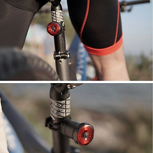 Đèn Đuôi LED Xe Đạp Thông Minh Cảnh Báo Ban Đêm Có Cảm Biến Chuyển Động Và Báo Đèn Khi Phanh Xe Chống Nước Sạc Điện USB MAILEE - Hàng Chính Hãng