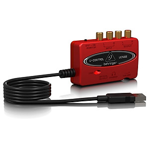 Sound card ghi âm kỹ thuật số Behringer U-CONTROL UCA222 - Hàng Nhập Khẩu