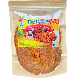 Khô Bò Miếng Loại Ít Cay Mềm Thương Hiệu SK FOOD - Bịch 500G