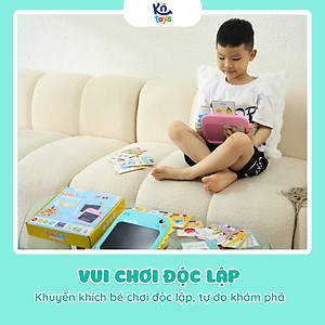 Đồ Chơi Máy Đọc Thẻ Flashcard Song Ngữ Học Tiếng Anh Lalatalk Kết Hợp Bảng Viết Tự Xóa Thông Minh - Lalala Baby