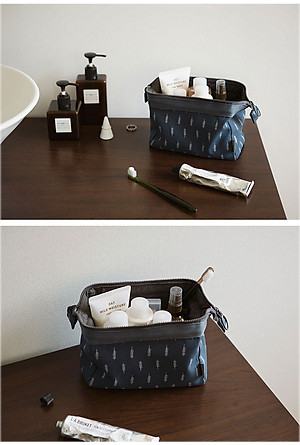 Túi Đựng Đồ Trang Điểm - Mỹ Phẩm - Phụ Kiện - Túi Mini Họa Tiết Du Lịch Chống Thấm Nước - Hàng chính hãng 