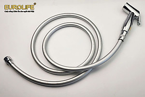 Dây sen chịu áp lực cao, nhựa PVC, ti đồng chống xoắn, dài 150cm, 200cm Eurolife