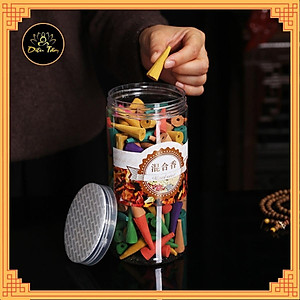 Trầm hương nụ khói ngược cháy 20 phút dùng cho lư xông trầm, thác khói trầm hương nhiều hương 200 nụ