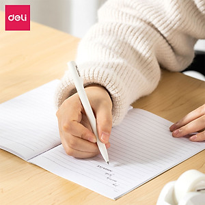 Sổ Vở Khâu Gáy Học Sinh A5 80 120 Trang Deli Bìa hoạt hình nhiều mẫu - Tập kẻ ngang giấy chống lóa màu be - Giấy viết trơn tru, chữ gọn đẹp - Phù hợp làm tập vở ghi chép, lập kế hoạch, lên lịch trình, ghi nhớ từ - 1 quyển