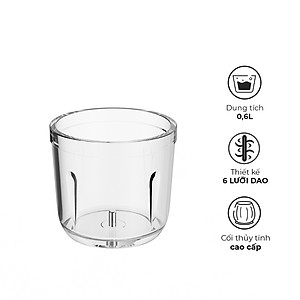 Máy xay thực phẩm Magic Eco AC-14 0.6L (300W) - Hàng chính hãng