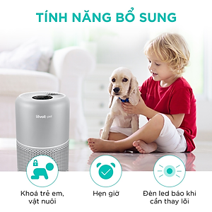 Máy Lọc Không Khí Levoit Core P350 40m2 Bộ lọc HEPA 13 Lọc Bụi Mịn | Hàng Chính Hãng