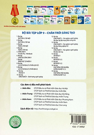 Bài Tập Toán 9 - Tập 1 (Chân Trời) (Chuẩn)