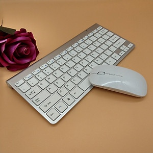 Bộ Bàn Phím Và Chuột Không Dây Siêu Mỏng
