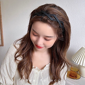 Cài tóc băng đô nhựa gấp gọn bỏ túi tiện lợi co giãn được hot trend Tatitava