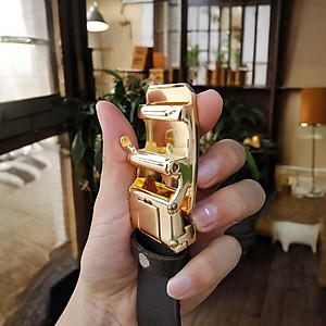 Dây Nịt Da Cá Sấu [DÂY LIỀN NGUYÊN CON] Da Lưng Cá Sấu Có Gù, Gai Và Vây Rất Đẹp