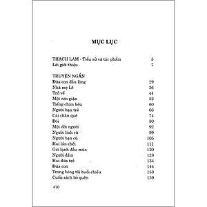 Sách Tuyển tập Thạch Lam (tái bản)