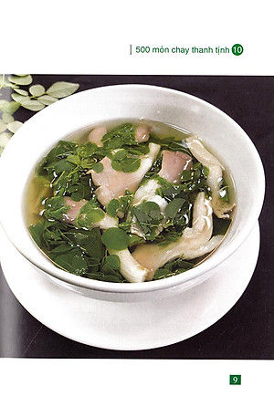 Sách 500 Món Chay Thanh Tịnh - Tập 10