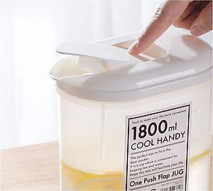 Combo bình nước nắp bật Yamada 1,8L + Cốc uống nước có nắp 360ml - nội địa Nhật Bản