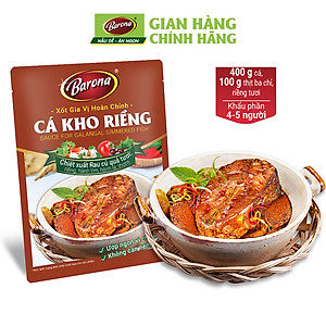 Xốt Gia Vị Hoàn Chỉnh Barona - Kho Riềng 80g