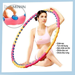 Vòng Lắc Eo Giảm Mỡ Bụng Massage Bụng - Có Thể Thao Rời Mang Đi Tiên Lợi- Hàng Chính Hãng MINIIN