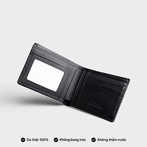 Ví nam da bò Trita ( Thời trang nam dáng ngang cao cấp - Ví da RVN21 )