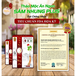 Viên Thảo Mộc Ăn Ngon Sâm Nhung Plus giúp ăn ngon ngủ ngon, hỗ trợ tăng cân an toàn hiệu quả