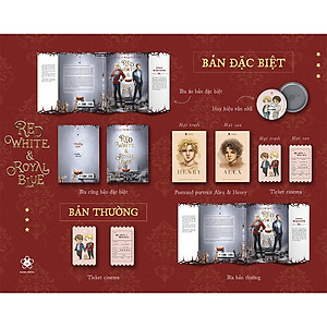 Cuốn sách: Red, White & Royal Blue