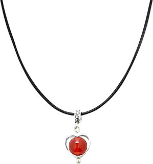 Bộ Bông Tai Và Mặt Dây Chuyền Mã Não Đỏ Ngọc Quý Gemstones BT3