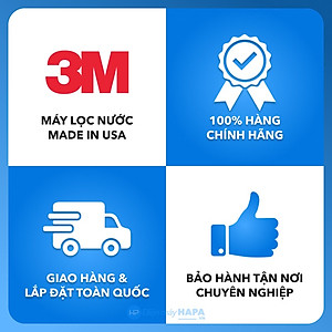 Bộ Lọc Nước Vòi Sen Tắm Nóng Lạnh 3M SFKC01-CN1 | 3M HSF-IS Tự Lắp Đặt Dễ Dàng - Hàng Chính Hãng 3M