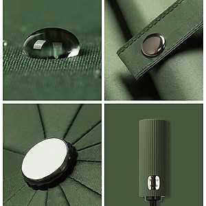 Ô Dù Che Mưa Đi Nắng Tự Động Xếp Gấp Gọn Chống UV Cao Cấp Cho Ô Tô Xe Hơi (phiên bản ĐẶC BIỆT 12 nan chịu lực)