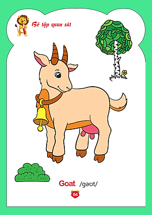 Tô Màu Động Vật - Tập 4 (Song Ngữ Anh - Việt)