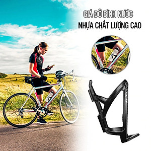 Giá Bình Nước Xe Đạp Siêu Nhẹ Gắn Khung Cho Xe Đạp Leo Núi, Thể Thao Giá Rẻ Bằng Nhựa Chất Lượng Cao Mai Lee