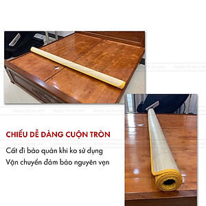 Chiếu trúc Tây Bắc , chiếu tăm tre 1m2 1m6 1m8 mát mịn ngày hè
