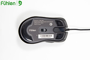 Chuột gaming Fuhlen G90s Pro RGB, DPI 8000, App chỉnh led RGB, macro, 7 nút bấm- Hàng chính hãng