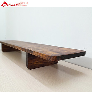 Kệ kê màn hình máy tính bằng gỗ, Kệ gỗ kê màn hình máy tính Gaming Anzzar-03