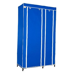 Tủ Quần Áo 2 Buồng 6 Ngăn Tiện Lợi, Tủ Vải 170cm Chất Lượng Cao Chắc Chắn, Vững Chãi - Hàng Chính Hãng miDoctor