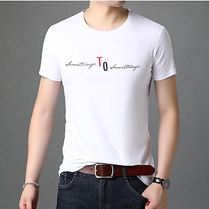 Áo Thun Nam Cotton Cổ Tròn Phối Hình Cao Cấp ShopN6 - AT06 (Nhiều Màu)