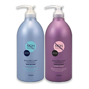 Dầu Gội - Xả Nhật Không Chứa Silicone Salon Link Extra - Chuyên Dùng Cho Tóc Khô Hư Tổn, Uốn, Nhuộm