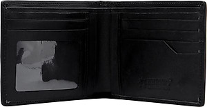 Ví Nam Da Cá Sấu Gù Đầu Huy Hoàng HT2213 (12.5 x 10 cm) - Đen