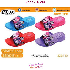 Dép cho bé gái quai ngang ngựa Pony Thái Lan Adda 31K60