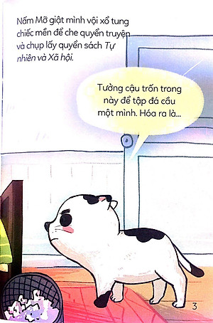 Sách Nấm Mỡ Ở Thị Trấn Nấm - Nấm Mỡ Quên Bài Tập