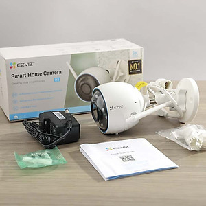 Camera Wifi Ngoài Trời Ezviz H3 Phiên Bản 3MP và 5MP Siêu Nét Có Màu Ban Đêm - Hàng chính hãng