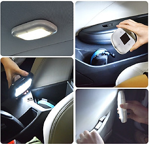 Đèn LED Dán Trần Xe Hơi , Tủ Quần Áo , Nhà Vệ Sinh , Kệ Sách , Cầu Thang , Gầm Bàn Ghế , Phòng Ngủ ,.. Sạc USB PaKaSa - Hàng Chính Hãng 
