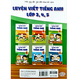 Sách Luyện Viết Tiếng Anh Lớp 4 (Tập 2) (Tái Bản)