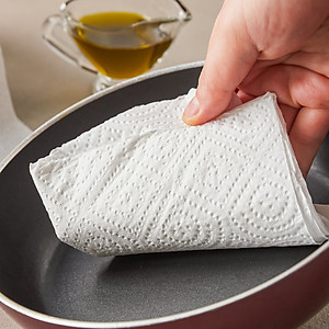 Lô 6 Khăn Giấy Thấm Dầu Nhà Bếp No Brand 200 Tờ 