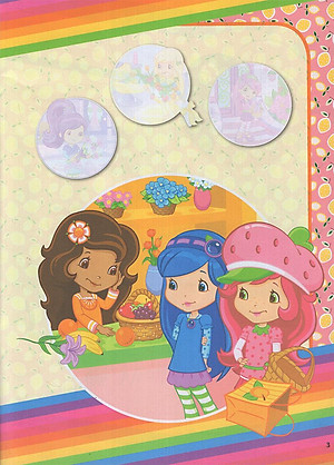 Cô Bé Bánh Dâu- 1000 Đề Can Lấp Lánh - Tập 4