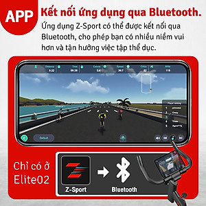 Xe đạp tập thể dục, Xe đạp thể thao,Xe đạp thể dục trong nhà giảm mỡ, săn chắc cơ thể, S500 - S303 - Elite 03 có đồ hồ hiển thị quãng đường, calo tiêu thụ, (hàng nhập khẩu)