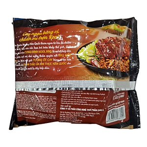 Thùng 30 Gói Mì Cung Đình Kool BBQ Hương Vị Sườn Nướng Hàn Quốc 99g