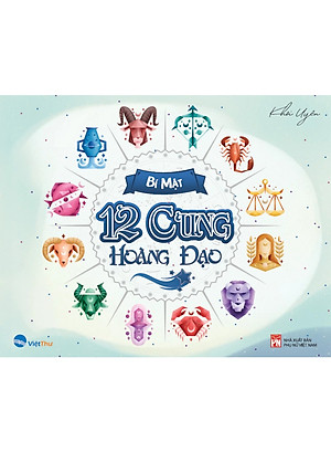 Sách Tô Màu Chữa Lành - Bí Mật 12 Cung Hoàng Đạo - VT