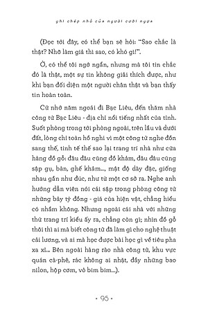 Sách Ghi chép nhỏ của người cưỡi ngựa