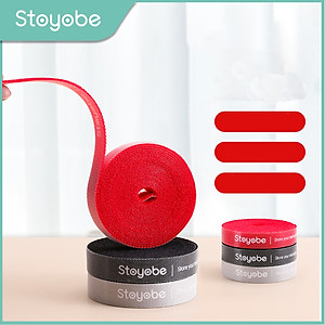 Dây dính Velcro 3M Stoyobe quấn gọn dây điện, dây cáp trong nhà, văn phòng - Hàng Nhập Khẩu
