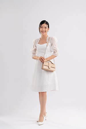 Túi Yuumy ( Thời trang nữ nắp gập sành điệu size 22 - Túi đeo chéo da Verein YN208 )