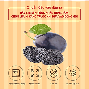 Mận Khô 120g  Dan D Pak