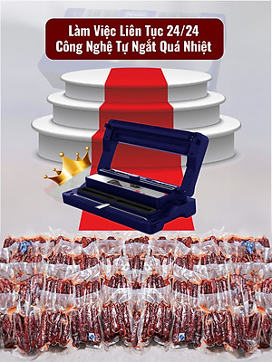 Máy hút chân không VS-86 hút mọi loại túi, tích hợp hàn thông minh, hút khô và hút ướt dễ dàng với 2 bình nước thải, sử dụng 2 motor hút mạnh mẽ, hút và thổi phồng tiện lợi, hàng chính hãng